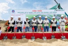 Khởi công dự án nhà máy xử lý nước thải KCN Yên Phong 1 mở rộng, công suất 12.000 CMD