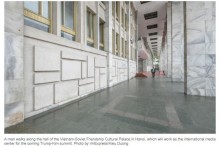 Vietnam prepares international media center for Trump-Kim summit