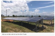 Giá điện mặt trời cao nhất gần 2.500 đồng một kWh