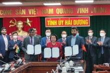 Indian corporation in partnership with Dai An Group to build a billion-dollar Pharma Park in Hai Duong