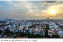 Giá nhà liền thổ Sài Gòn tăng gần 35%