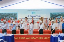 Động thổ dự án Cung văn hóa Thiếu nhi Khánh Hòa rộng 2,7 ha