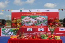 Ground – breaking Ceremony of Wordlon project (phase 2) – High-grade Garment Factory