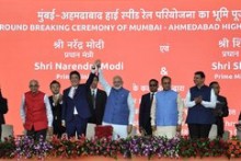 Work kicks off on Indian bullet train