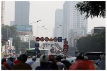 Không khí Hà Nội ô nhiễm theo chu kỳ