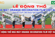 CJSC động thổ xây dựng nhà máy Org – Việt Nam