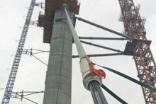 Cable installation starts at Mersey bridge