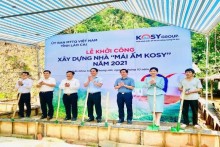 Tập đoàn Kosy xây 200 ngôi nhà cho hộ nghèo tại Lào Cai