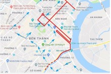 Một loạt đường trung tâm Sài Gòn bị cấm xe cuối tuần