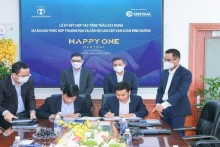 Lễ ký kết hợp đồng tổng thầu xây dựng dự án Happy One Central