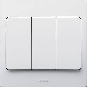 WHITE 3G 2W 20A SP SWITCH     