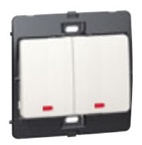 PEARLM 2G 2W 10A SWITCH C/W P 