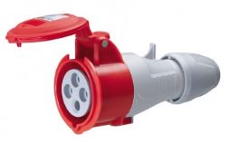 MOB SOCKET 16A 3P+E 415V IP44