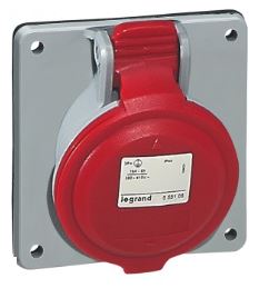 PAN SOCKET 32A 3P+E 415V IP44