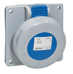 PAN SOCKET 16A 2P+E 230V IP67