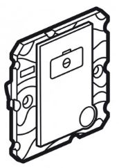 13A UNSWITCHED FCU SQUARE MAG 