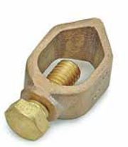 Ground Clamp Connectors Cable to Rod, rod Ф 3/8, cable size 6 - 35mm² - Copper Alloy