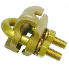 Ground Rod to Cable Clamp, rod Ф 5/8, Cable Size 16 - 95mm² - Copper Alloy 