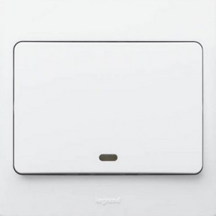 WHITE 1G 2W 10A SWITCH        