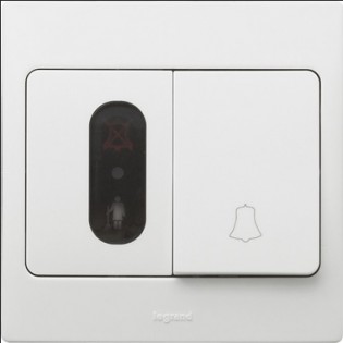 WHITE PUSH + DND/CUR SIGN     