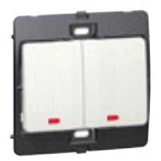 PEARLM 2G 2W 10A SWITCH C/W P 