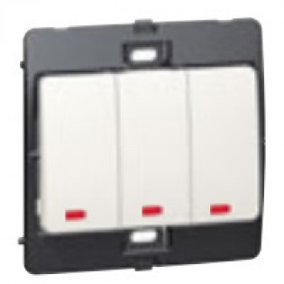 PEARLM 3G 2W 10A SWITCH C/W P 