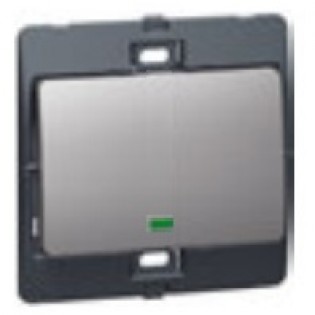 DARKM 1G 2W 10A SWITCH C/W P  