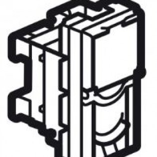 RJ45 C6A UTP 1 M WH ARTEOR    