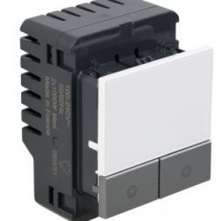 SWITCH 2X1000W - WH - SQUARE  
