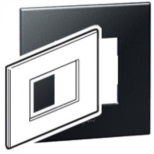 PLATE 3M F/B SQ DARK          
