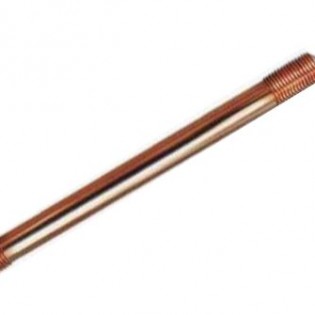 Cọc tiếp địa thép mạ đồng có ren, Ф 14.2mm, dài 2400mm
