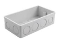 Twin Box, Flush Mounting size 135x78x38mm